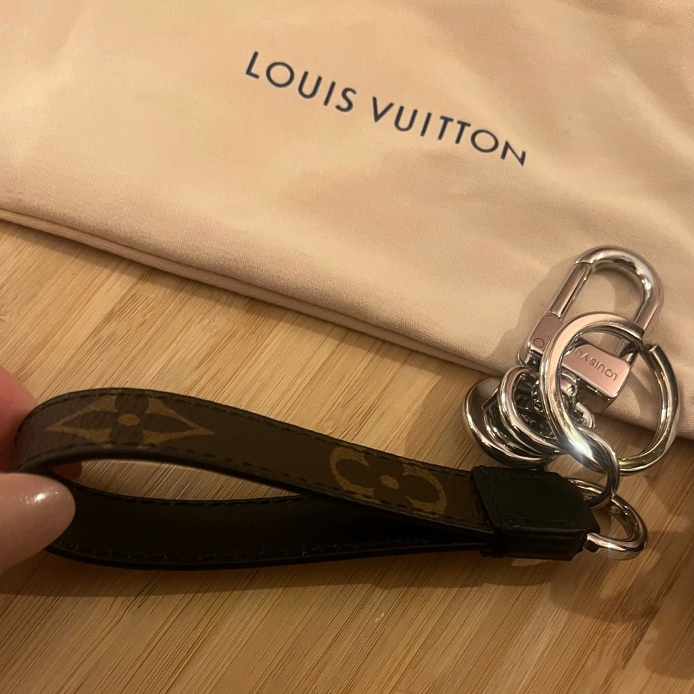 Louis Vuitton Brown and Silver Keychain - Picture 2 of 6